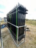 200' 10x7 Galvanized Steel Fence with post & hardware