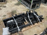 New Miva 9 pc mini Excavator attachment bundle