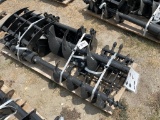 New Miva 9 pc mini Excavator attachment bundle