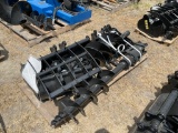 New Miva 9 pc mini Excavator attachment bundle