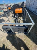 New Land Honor Skid Steer Articulating Brush Cutter