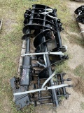 9 Pc Mini Excavator attachment Bundle