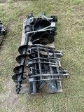 9 Pc Mini Excavator attachment Bundle