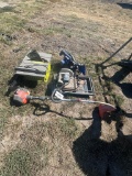 3-Saws Unknown condition & weedeater