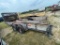 20' Lowboy GN Landscape with utility trailer