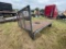 10' Flatbed with side Box & GN Hitch