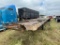Dorsey 52' Alluminum Flatbed Trailer Front of trailer damaged