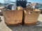 Pallets full of semi fans,oil & transmission pans