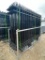 200' 10x7 Galvainzed steel fence with 21 post with connectors