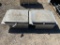 2 Alluminum Tool Boxes