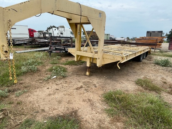 1992 20'+5" GN Trailer Tandem Dual,Folding Ramps