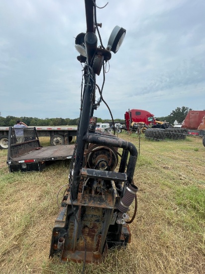 Large Braden Winch with Rack Mount