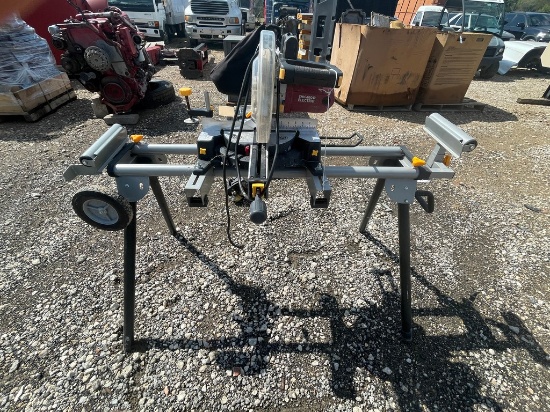 Chicago electric miter saw with HD Stand