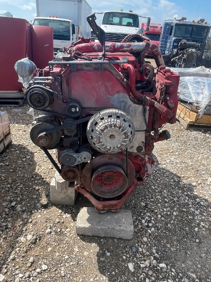 Cummins ISX15 Semi Motor runs ECM/Turbo & all accessories