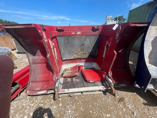Red Peterbilt Hood