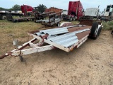 22' Tandem Axle Utility trailer with spare 3500 Lb Axles Bill of Sale