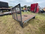 10' Flatbed with side Box & GN Hitch