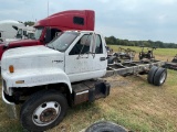 96' Chevy Kodiak CAT Diesel Engine Parts Truck no title