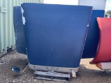 Blue Peterbilt Hood