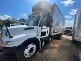 2011 International 4300 Dura Star Box truck 575K Maxx Force Diesel Engine Auto trans Kidron 18' Refr