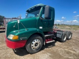 2003 Volvo Day Cab 9 speed trans volvo diesel engine runs & drives lots of new parts has AC vin#4V4M