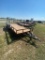 New 2024 77x16 Utility trailer with HD Ramp, Bulldog Hitch