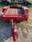 4x8 Trailer new tires jack lights oil treated