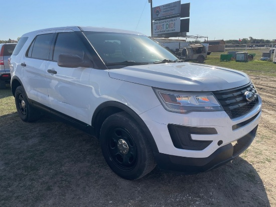 2017 Ford Police Interceptor Flex fuel AWD 169K Runs & drives Clean title vin#83145