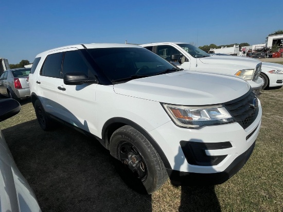 2018 Ford Police Interceptor Flex Fuel AWD 183K miles runs & Drives Clean Title