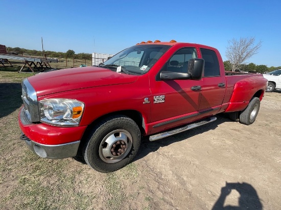 2007 Dodge Ram 3500 HD cummins Clean title,runs and drives 321,155