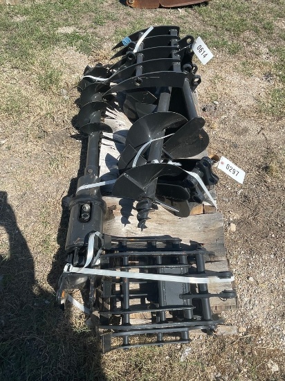 Miva Mini excavator attachment bundle set