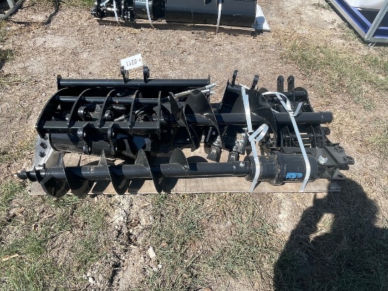 9 Pc Mini Excavator Attachment Bundle