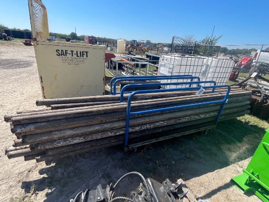 Cart Full of 2" Pipe
