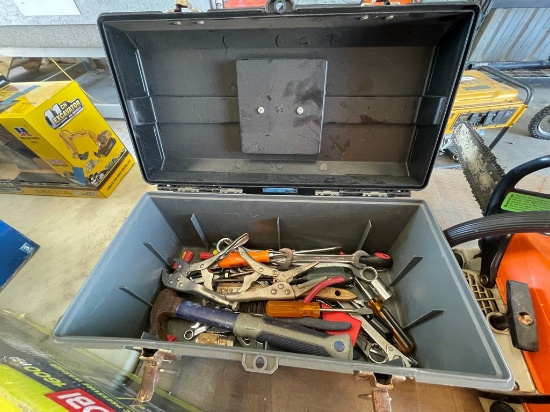 2 tool Boxes one with tools & 1 with no tools