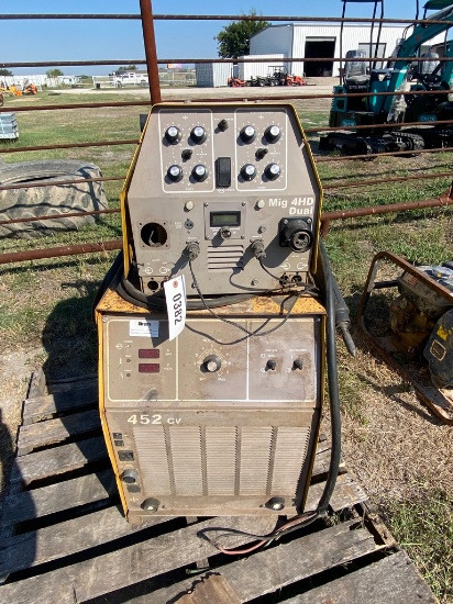 ESAB Wire Welder MIG 4HD Dual 452CV
