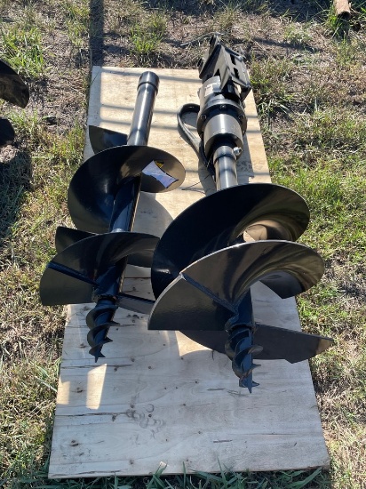 Miva Mini Excavator Auger with 2 bits