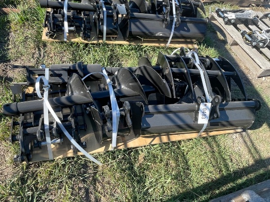 Miva 9 Pc Mini Excavator Attachment Bundle