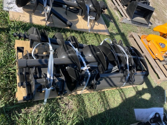 Miva 9 Pc Mini Excavator Attachment Bundle