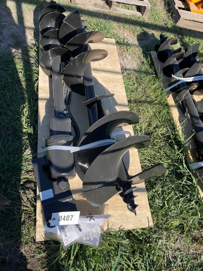 Miva Mini Excavator Auger with 3 bits 8,12,16"