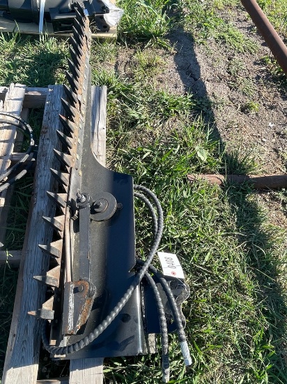 60" Sickle Cutter mini excavator