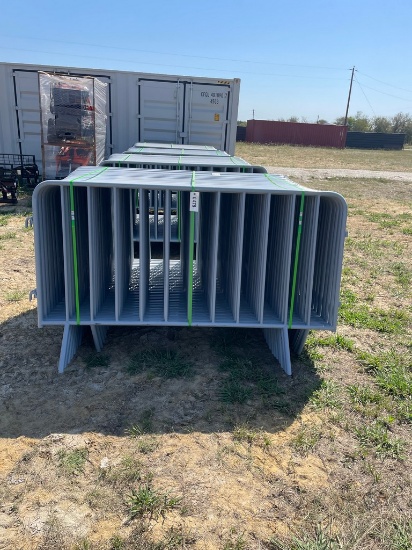 AGT Crowd Control Barriers 40 pieces of 6.5x4ft