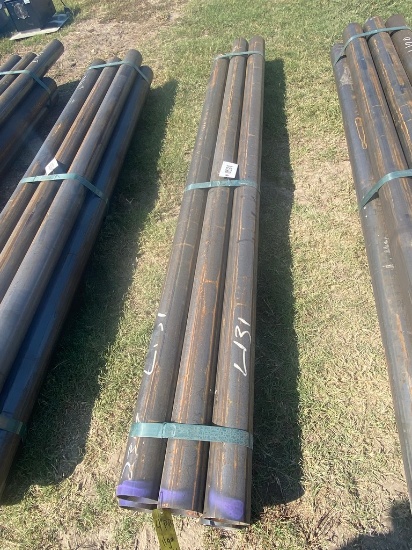 4" Pipe 11 ga. 6 pcs @ 7'6" 45 ft.