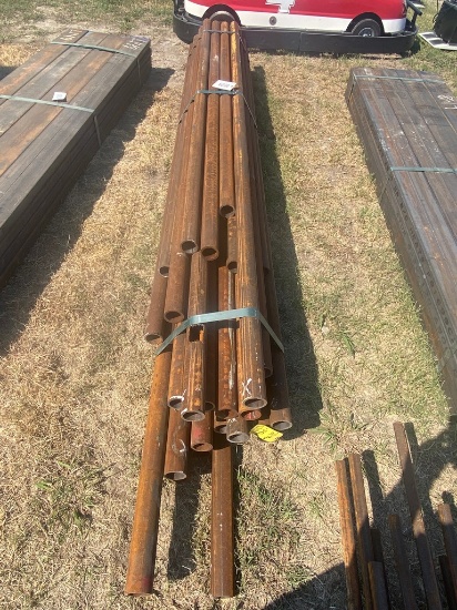 2 3/8 pipe 190" 37 pcs @ 9' 333 ft.