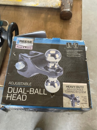 Reese Adjustable Dual Ball head 2"/2 5/16