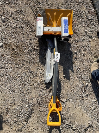 shovels & ladder rack