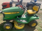 John Deere X300 227 hrs runs & operates just serviced