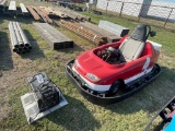 Thunder Volt Electric Go Kart 2 seater needs 4 batteres guaranteed to work has been tessed needs 12