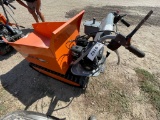 Yard Max Gas Powered Tracked Hopper Runs