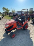 Kubota BX1860 4WD Hydrostate, 640 Hrs. 3 Pt. PTO, Needs a new front tire
