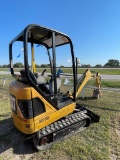 Cat 301.4C 1540 Hrs Retractable Tracks swing boom, 3rd Function on arm, push blade, works all the wa